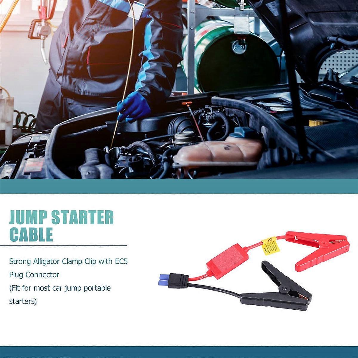 With EC5 Plug Connector Emergency Battery Jump Cable