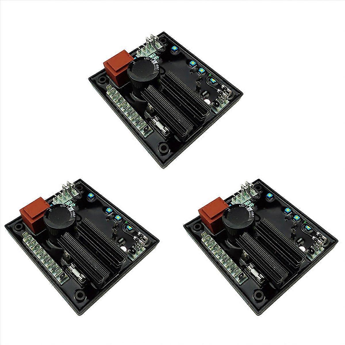 3X AVR R438 Automatic Voltage Regulator Alternator Stabilizer Fit for Leroy Somer Generator