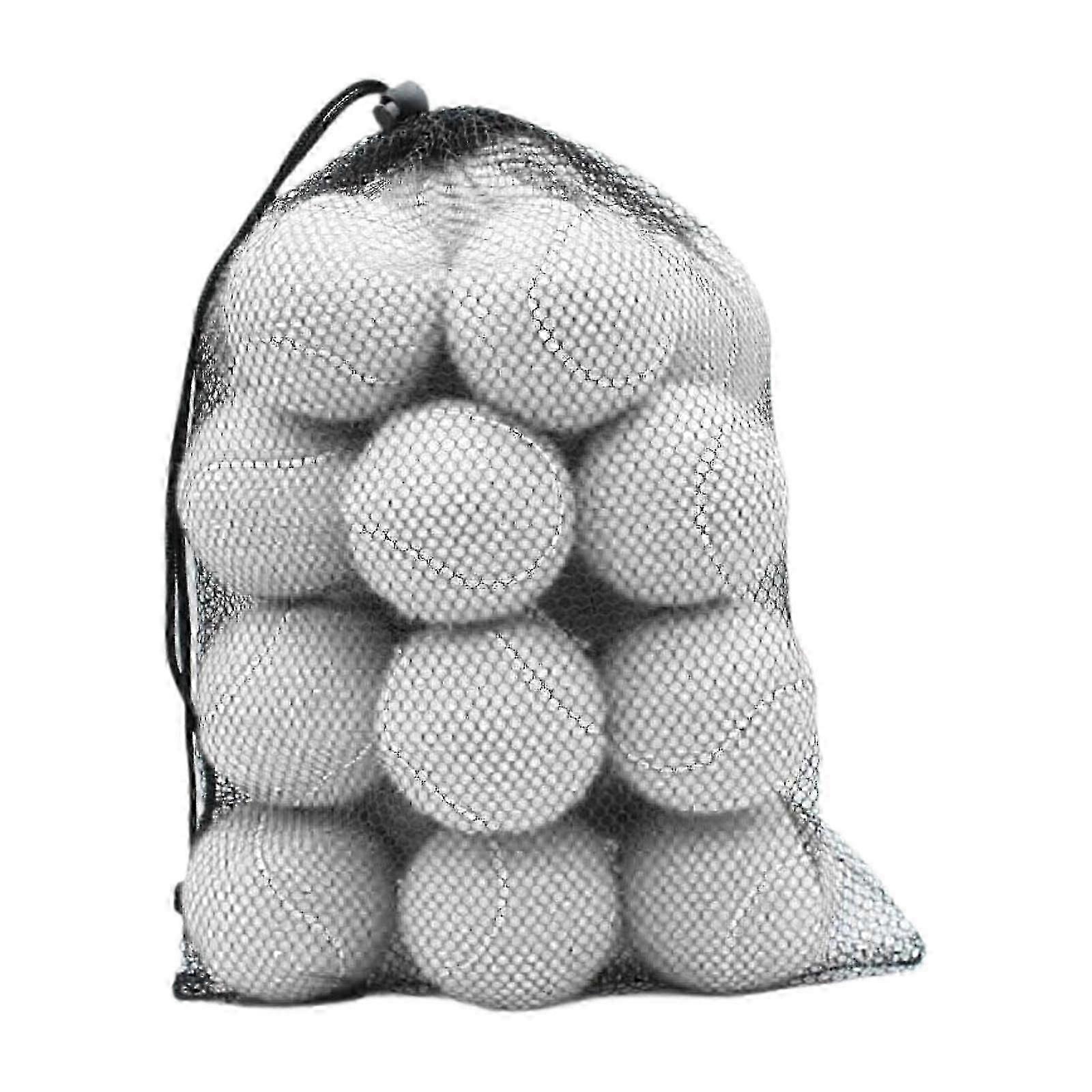 20 قطعة كرات تنس كرات مرنة تمرين 2.52 "قطر ارتداء كرات تدريب مقاومة لعشاق التنس الرياضي في الهواء الطلق