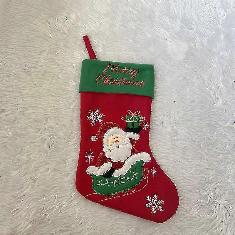Snowman Christmas Ornament with Festive Pattern for Tree Decor