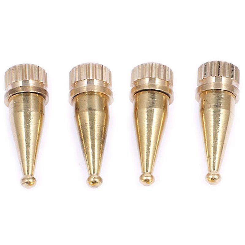 Speaker Spikes for Hi-Fi Feet,Stands,Copper M8 Thread,36.2mm(H) 4Pcs