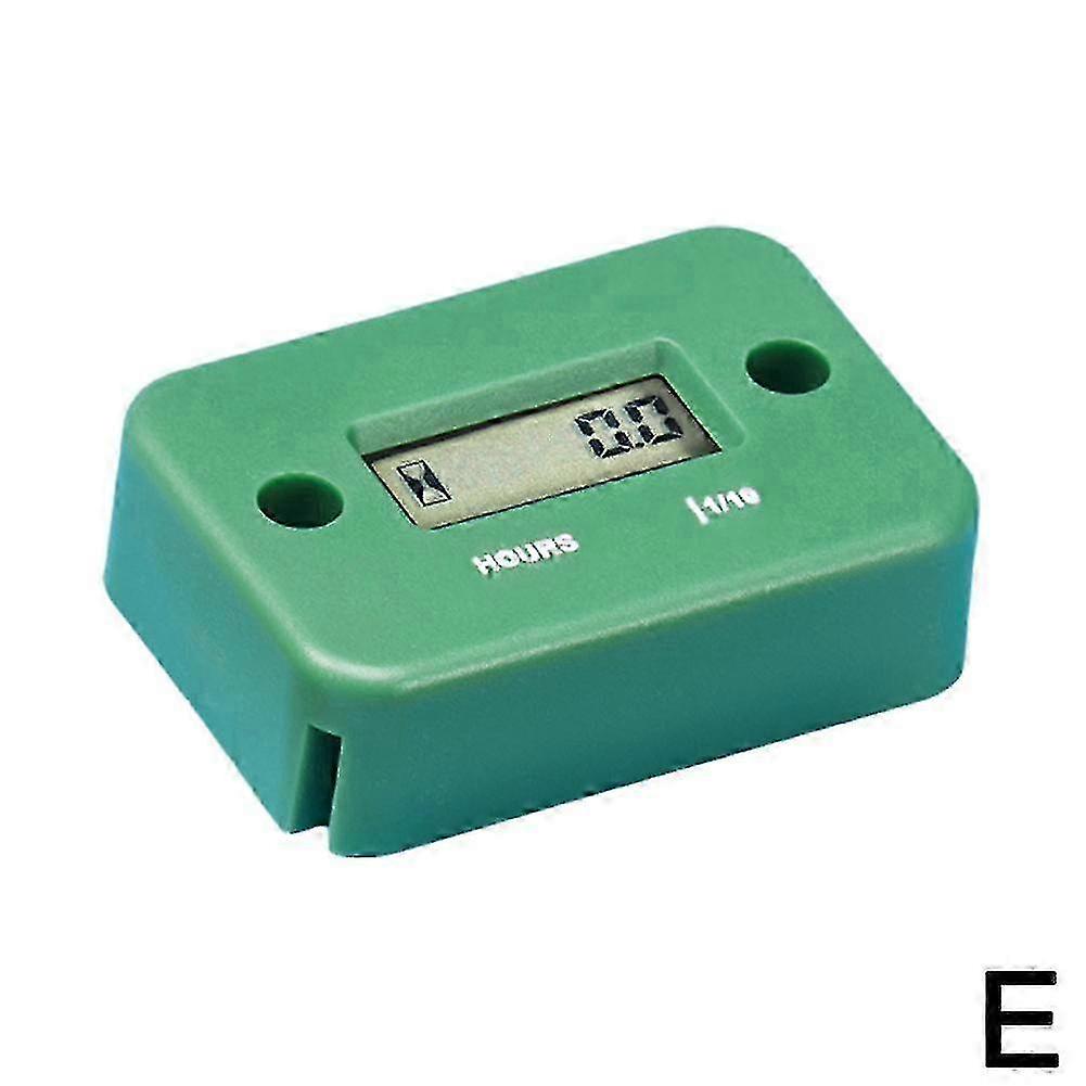 Motorcycle Gauges Engine Timer Working Hour Meter Waterproof Lcd Display miao7