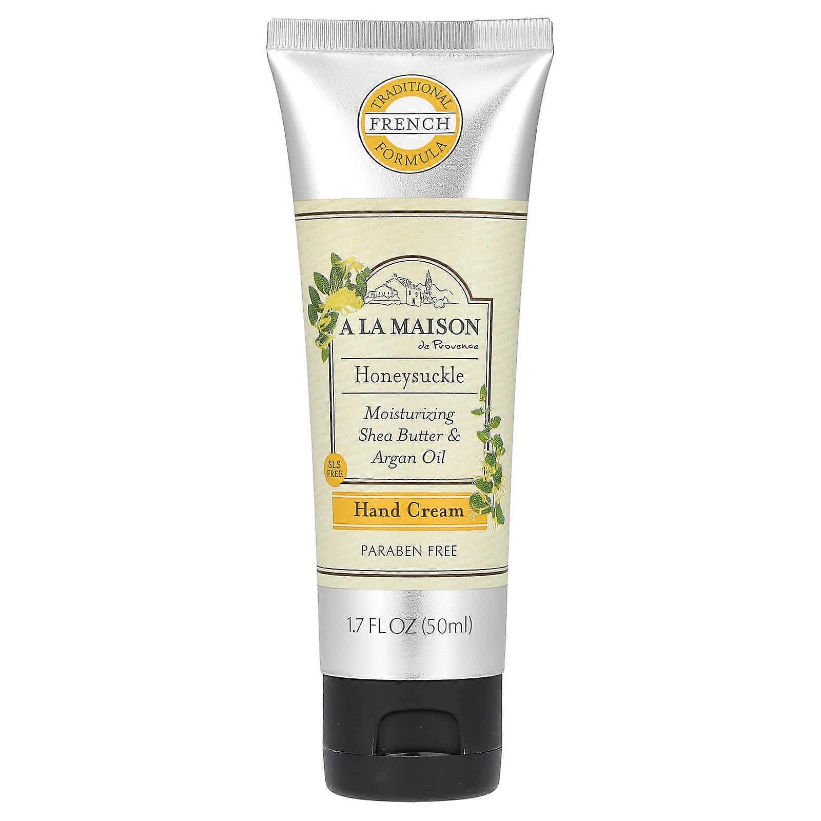 Hand Cream, Honeysuckle, 1.7 oz (50 ml)