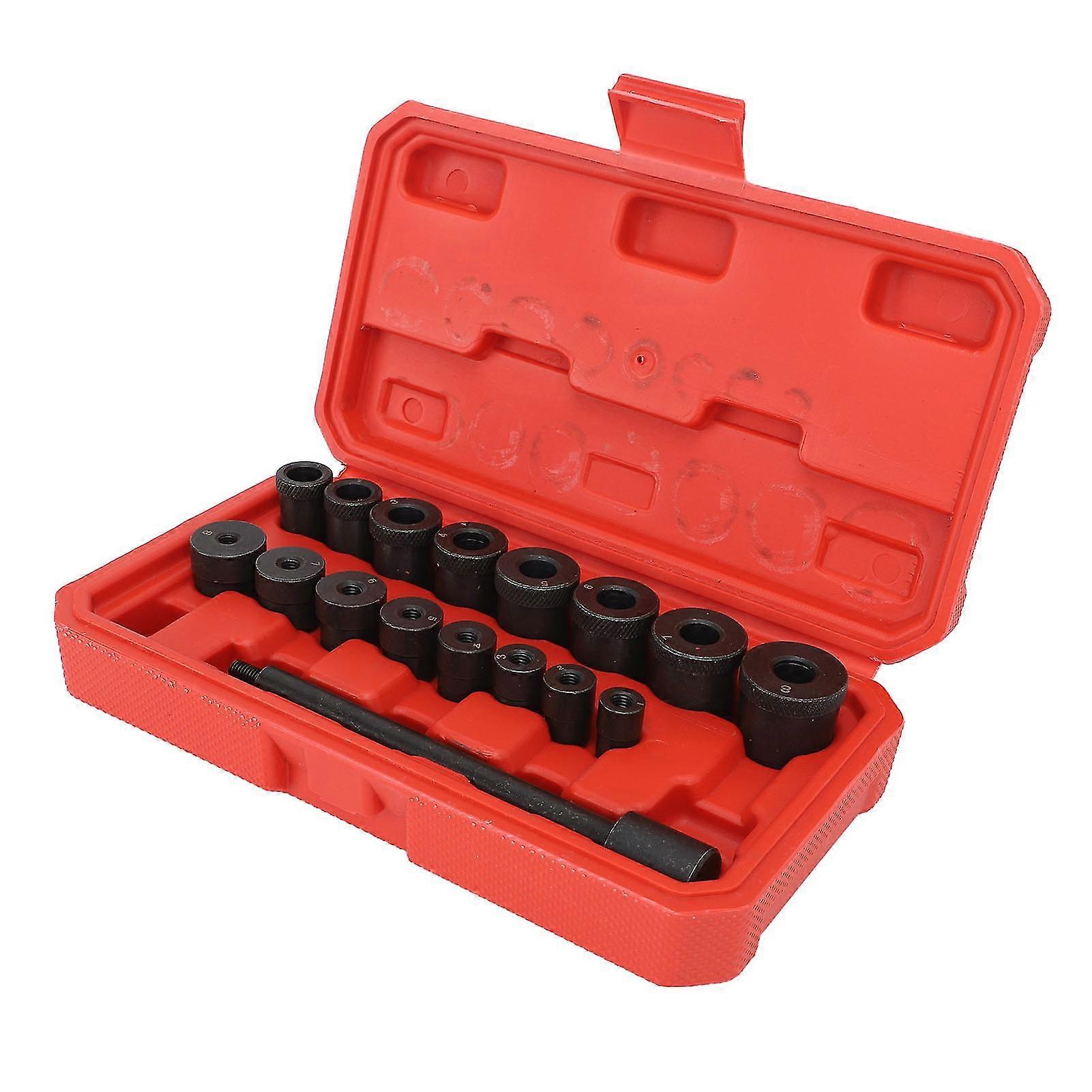 25-26 17PCS Clutch Aligning Tool Set Professional Efficient Labor Saving Clutch Drive Plate Alignment Tool