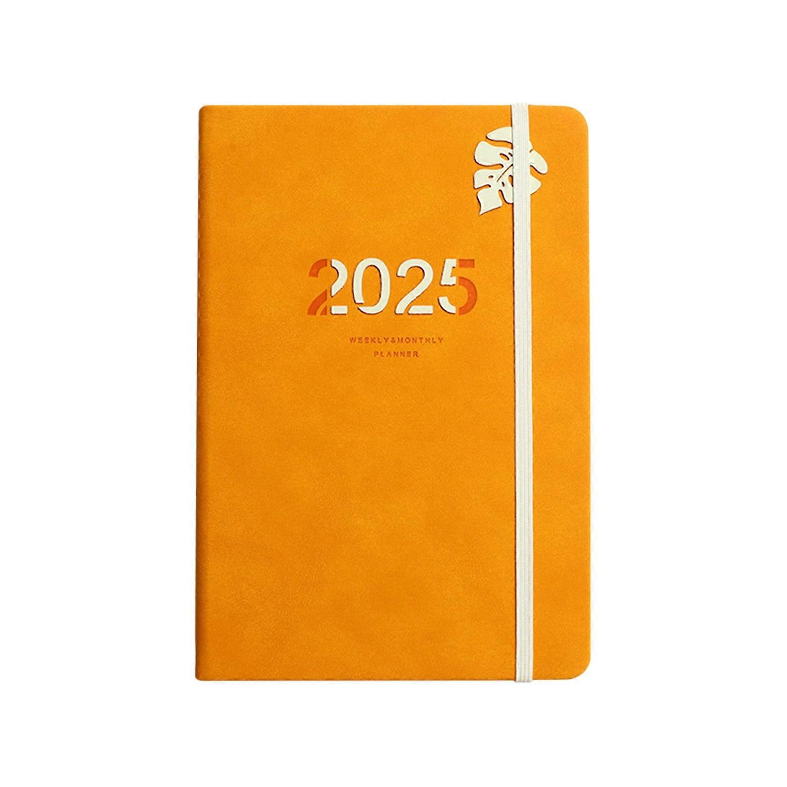 Zeceouar 2025 Weekly Planner Notebook - Summer Savings Clearance! Compatible with academic, business & travel scheduling, includes scrapbook & strap.