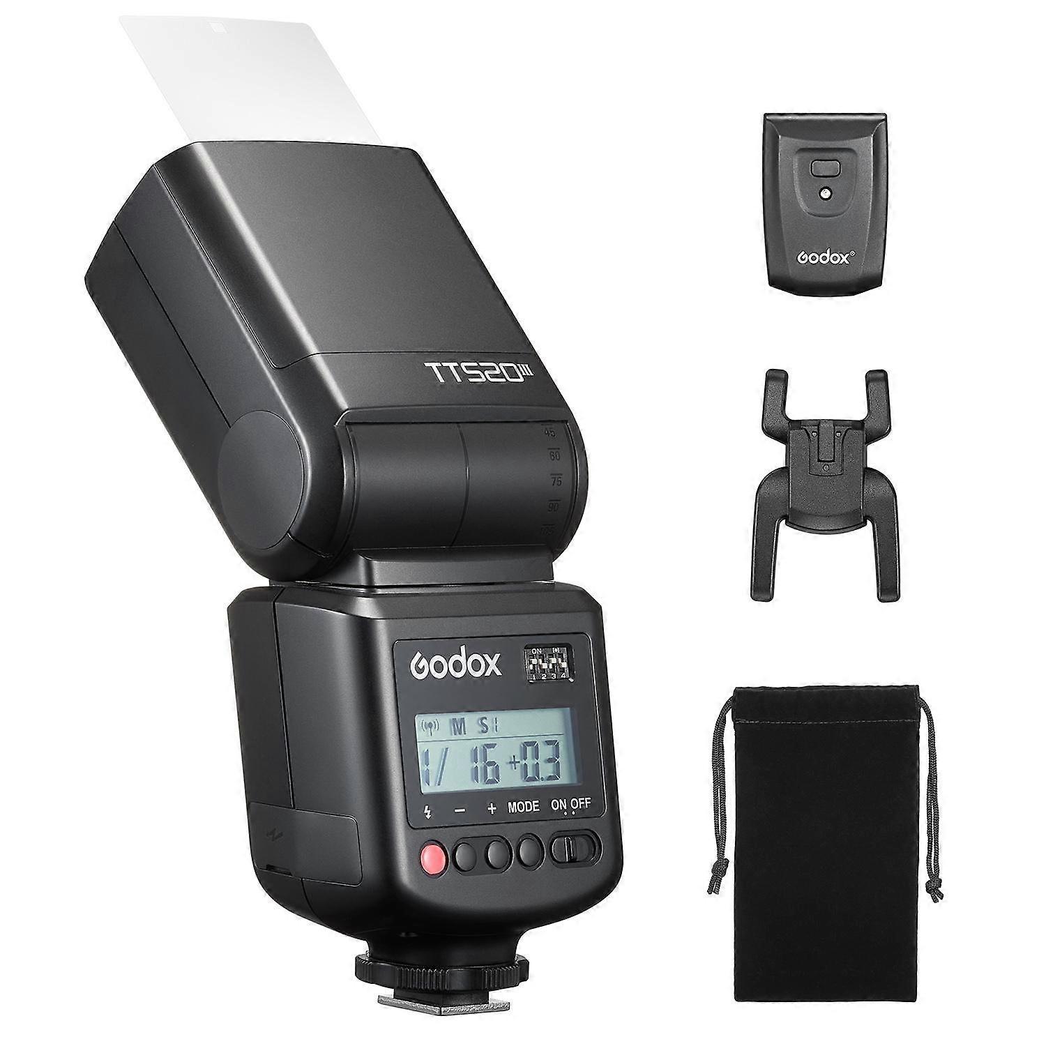 TT520III Wireless 433MHz Camera Flash Speedlite Light