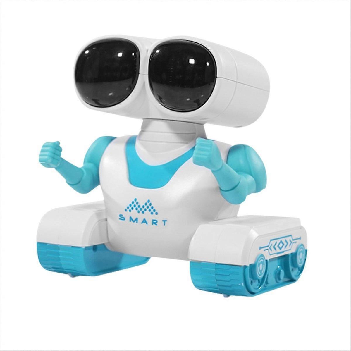 Children'S Remote Control Robot Toy Rechargeable Long Endurance Blue