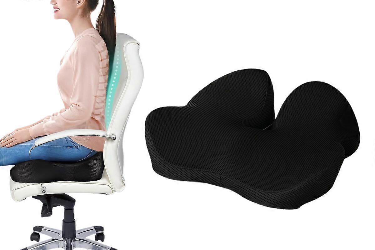 Thick Memory Foam Seat Cushion for Office Auto Seat Long Sitting Office Workers