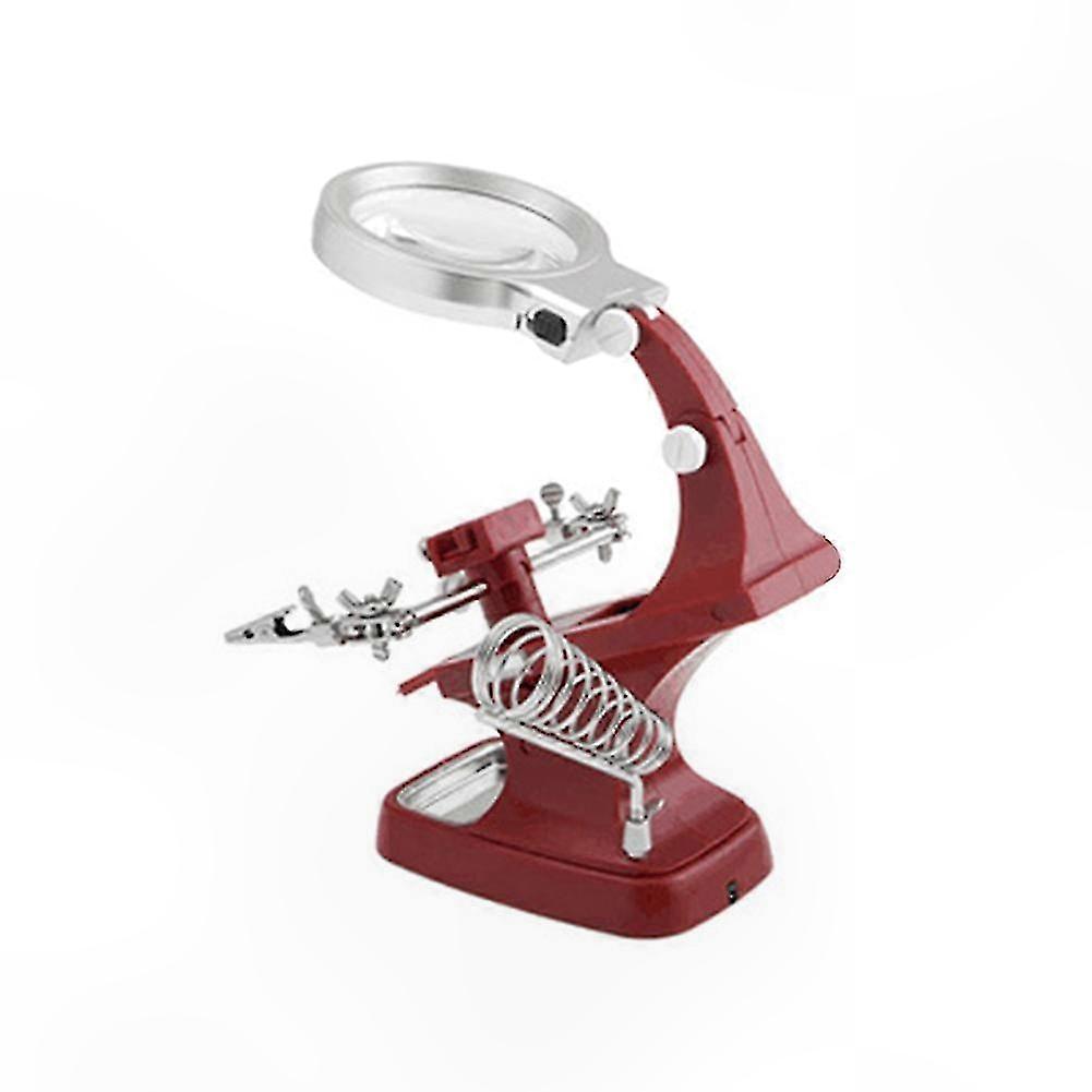 Multifunctional LED Magnifying Glass with Light