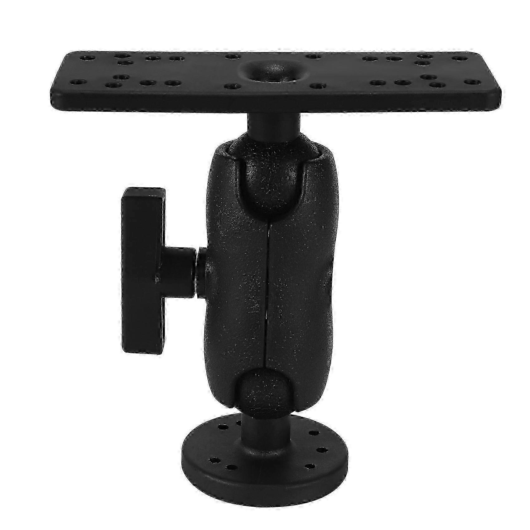 Suitable For Universal Marine Kayka Electronic Fish Finder Mount Rotating Boat Support Plate-jc