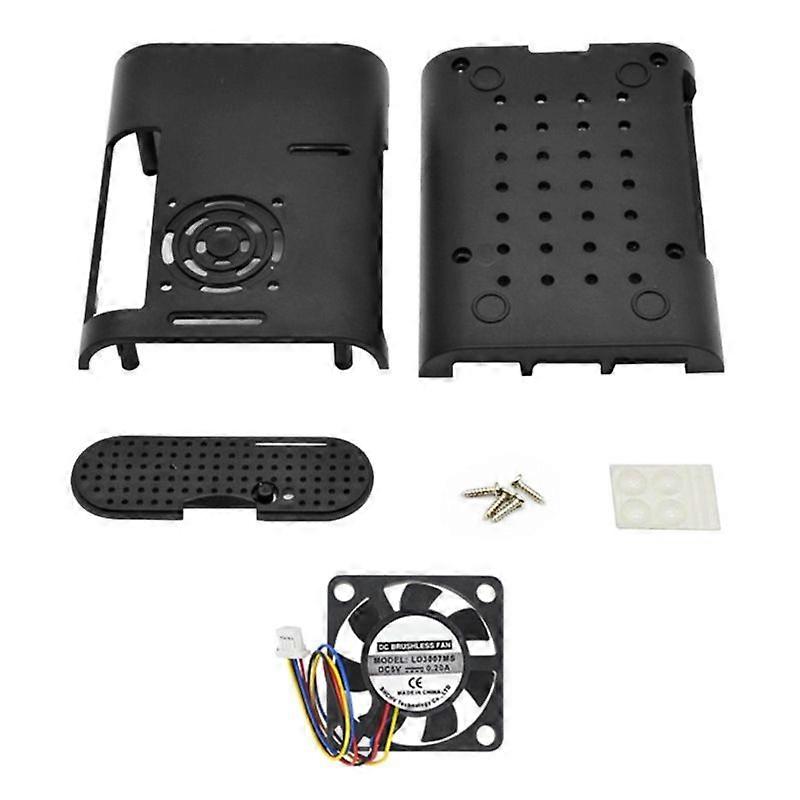 For RPI 5 ABS Case Plastic Shell Optional Heatsink PWN Fan Heatsinks for RPI 5