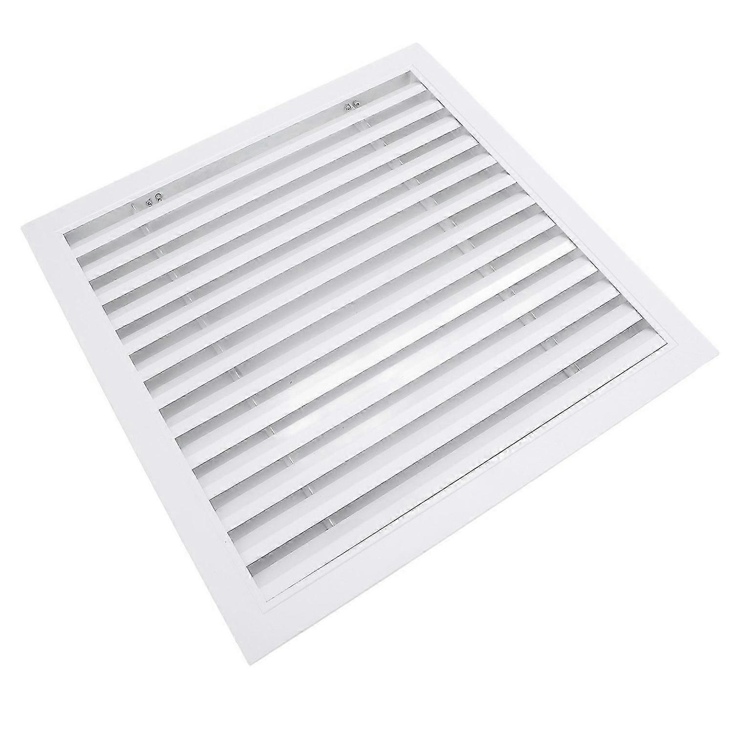 סורג חיצוני פתח אוורור גריל כיסוי אוורור 300x300 מ"מ סגסוגת אלומיניום 45 משופע