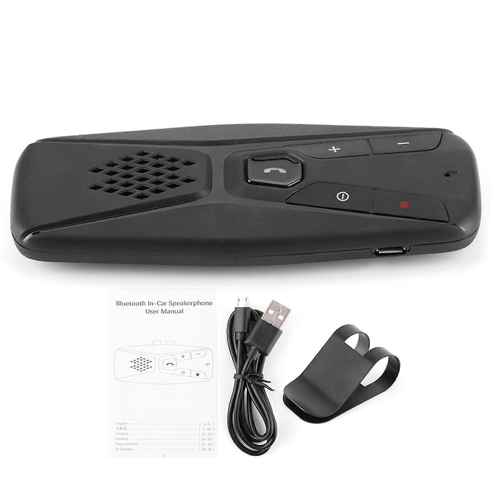 Universal car speakerphone for wireless Bluetooth connection