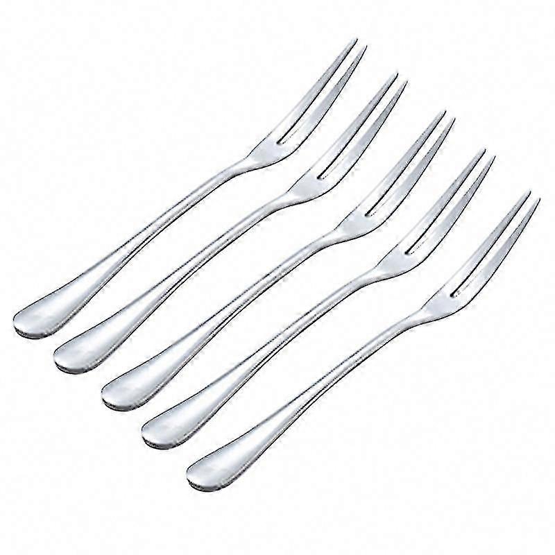 5pcs Cake Forks for Desserts and Pastries