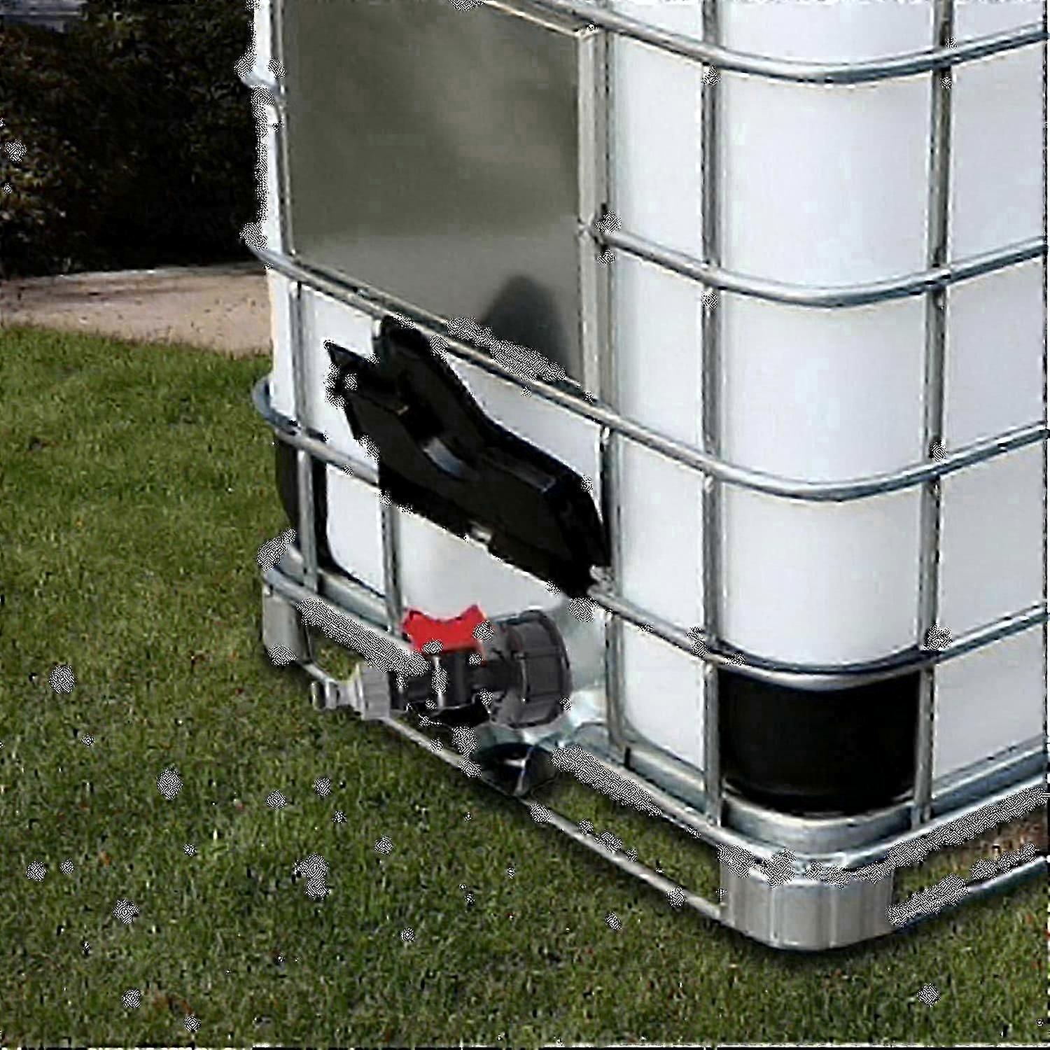 IBC water tank 1000 liter with S60x6 adapter and faucet