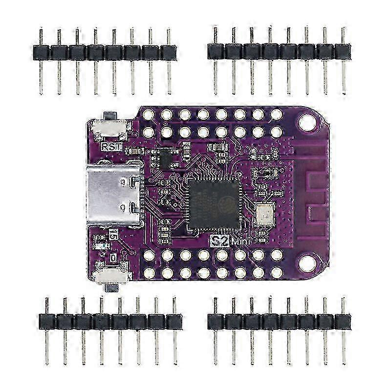 ESP32 S2 Mini WIFI Board Based on ESP32-S2FN4R2 with 4MB FLASH 2MB PSRAM MicroPython Compatible with Arduino D1 Mini Upgrade w