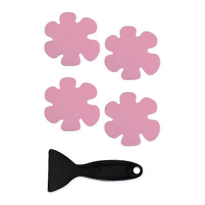Pink Premium Quality Non-slip Bathtub Scraper Stickers