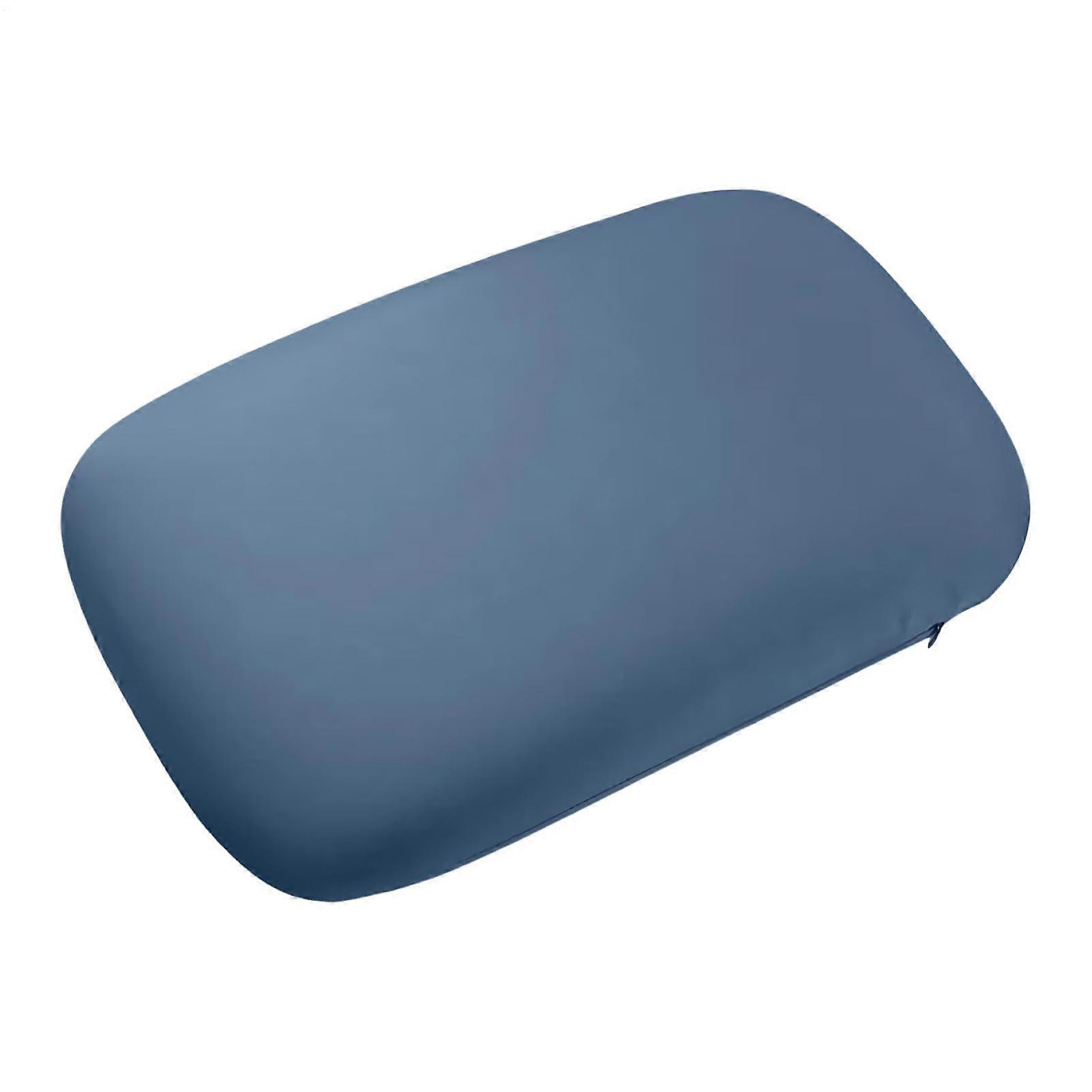Camping Pillow Foldable Ergonomic Headrest With Breathable Memory Foam For Flights, Hiking, And Hotels Navy