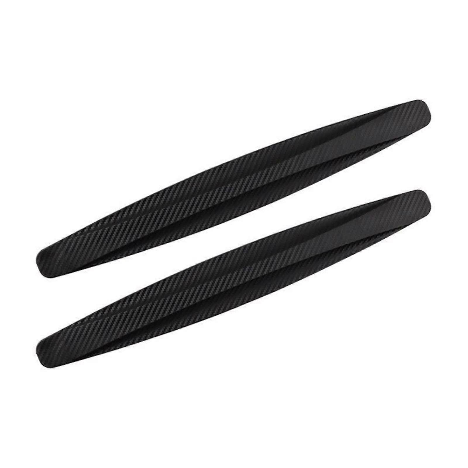 Car Mudguards Bumper Protector Strips, Corner Protection, Door Protector, 2 Pcs, 40X5.2 Cm, Black