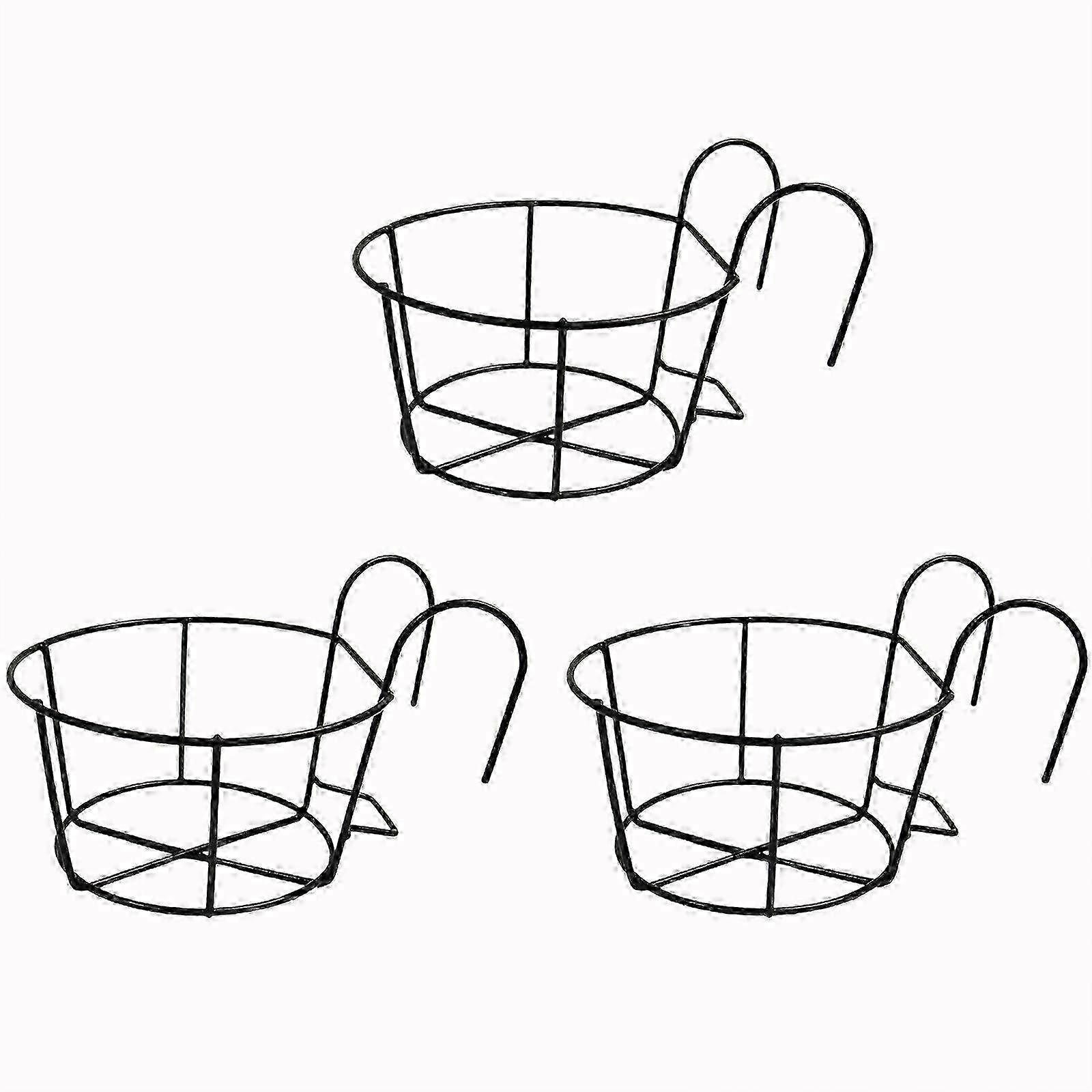 Durable Metal Plant Racks with Hooks for Various Spaces