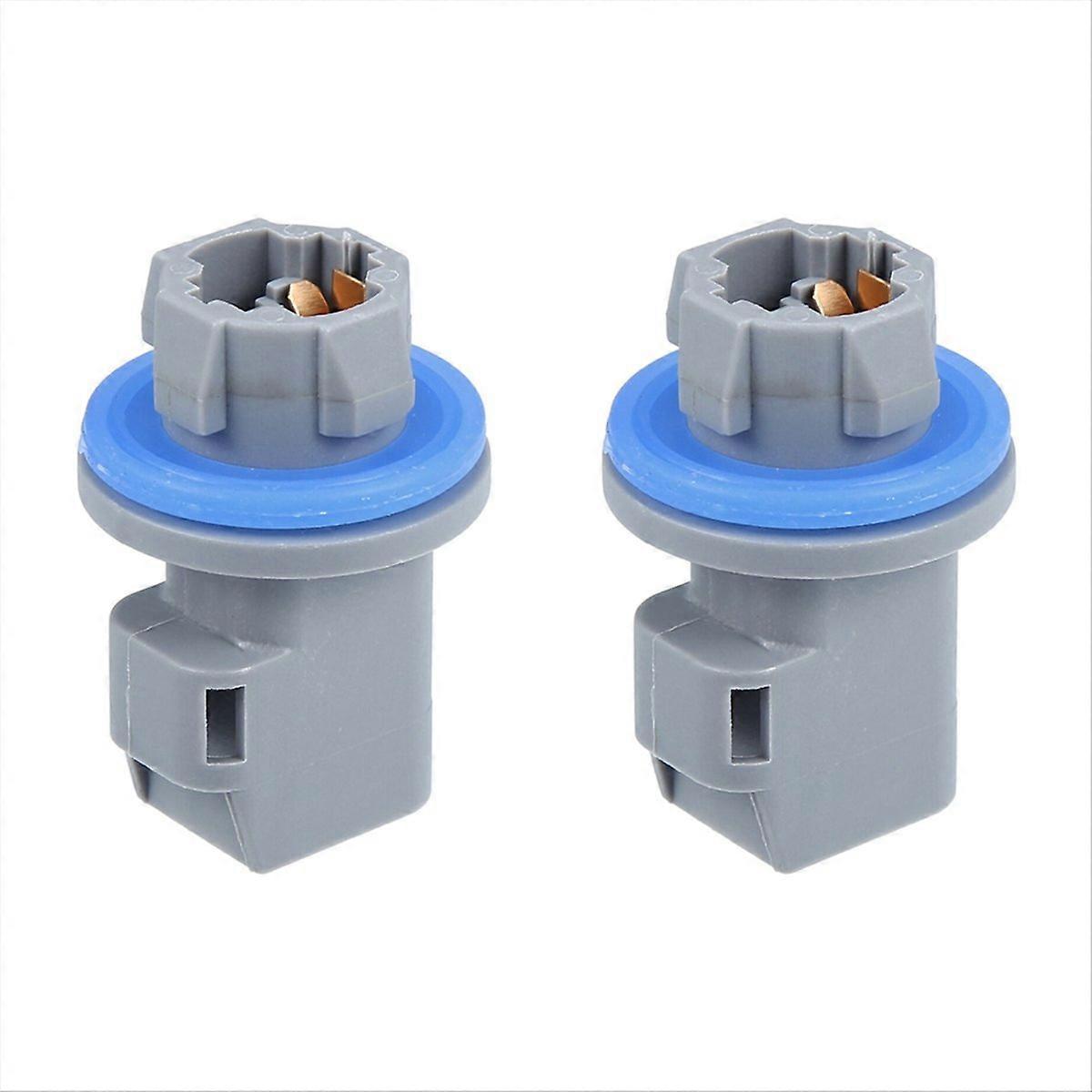 2PCS License Plate Tail Light Brake Lamp Socket For 