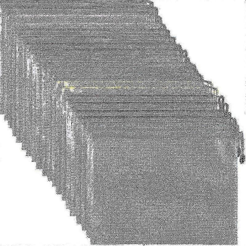 30 Pack A4 Document Pocket. Ipow Zipper Pouch Mesh Bags Set Zipper Pouch