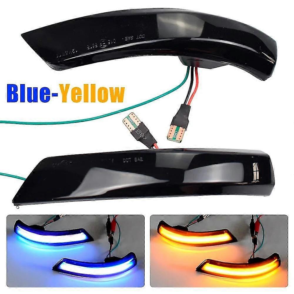 Dynamic Turn Signal Light Side Mirror Indicator Sequential Blinker Lamp for Ford Focus 2 Mk2, Focus 3 Mk3, and Mondeo Mk4 Eu