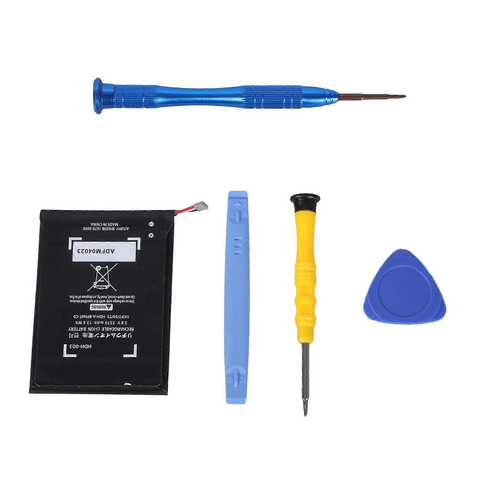 Gamepad Rechargeable Battery for NS Lite Gaming Accessories Replacement 3570mAh Battery with Tools Multicolor