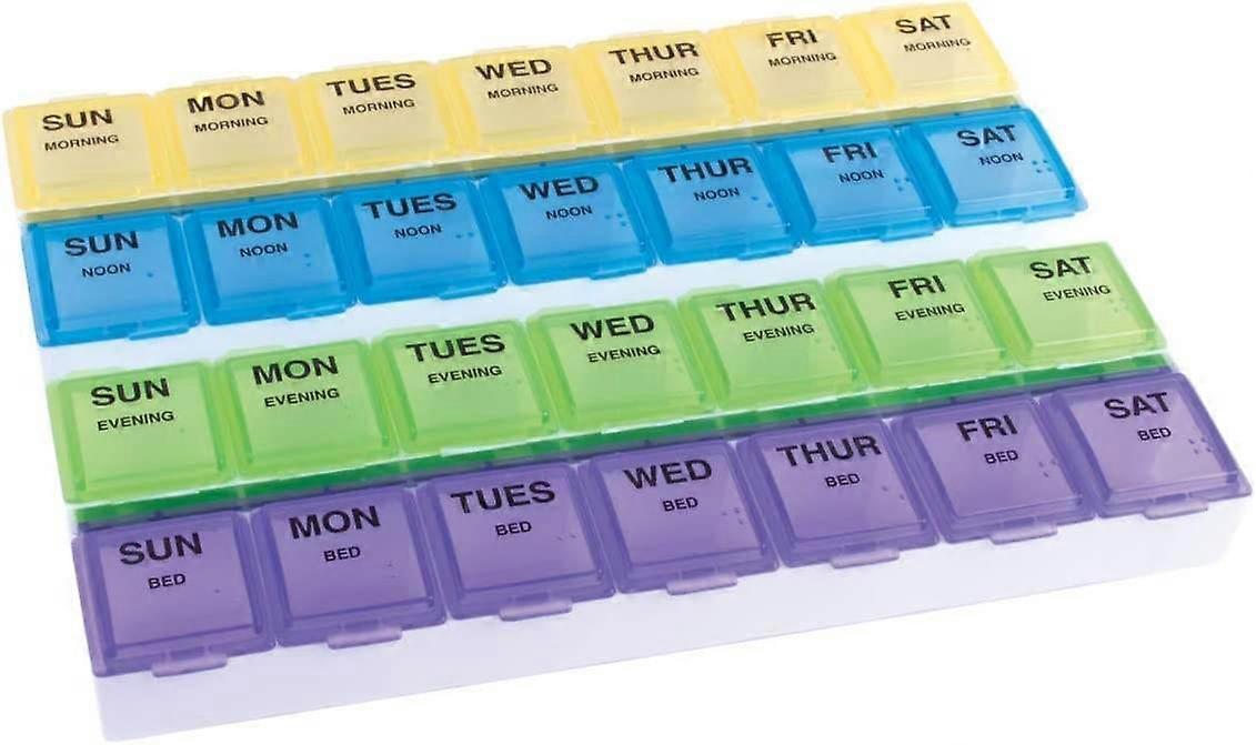 Ezy-dose Weekly Medtime Planner, 1 Ea