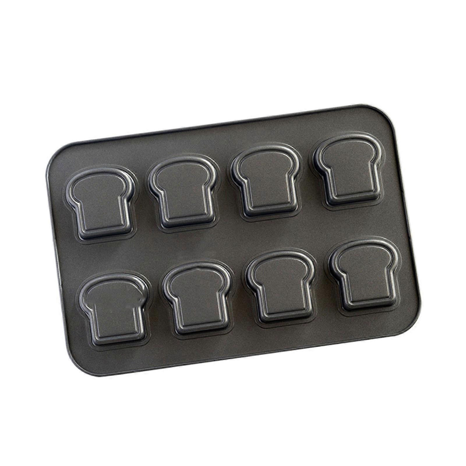 Commercial Grade Carbon Steel 6 Cavity Cookie Sheet Feature Nonstick Coating And Funny Multi Design For Even Baking Multicolor