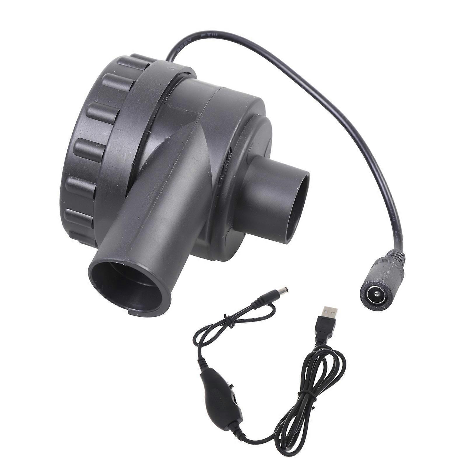 USB Powered 75mm Plastic Blower Fan With Detachable Design For Electronics Cooling Ventilation Systems Multicolor