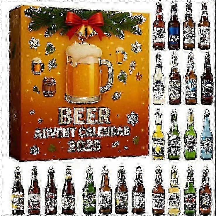 2025 Christmas Advent Calendar Full-Style Acrylic Decoration