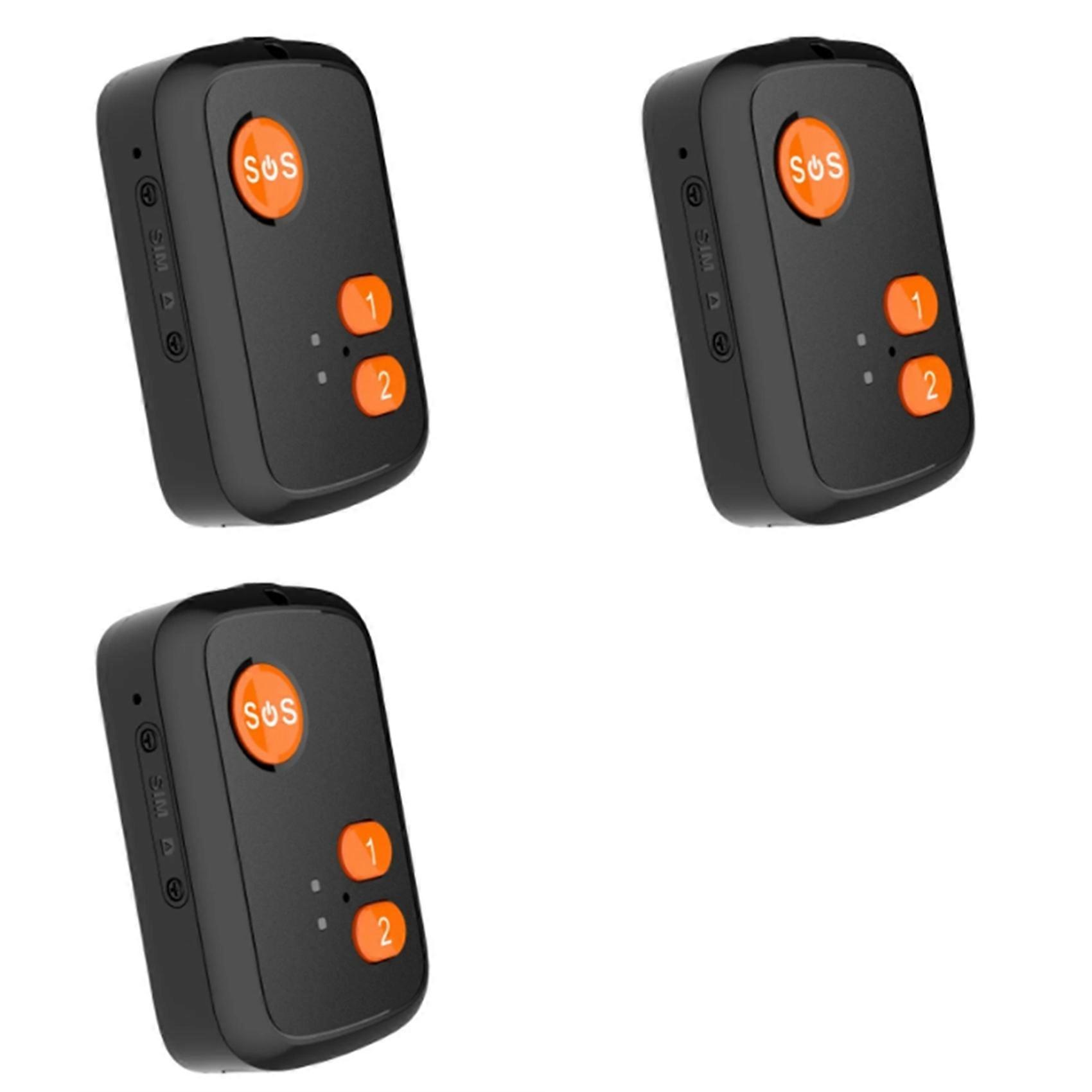 3X GPS + Beidou Tracker RF-V51 WIFI Compatible with 4G LTE/3G WCDMA/2G GSM SOS Alarm Two-Way Voice Tracking(A)