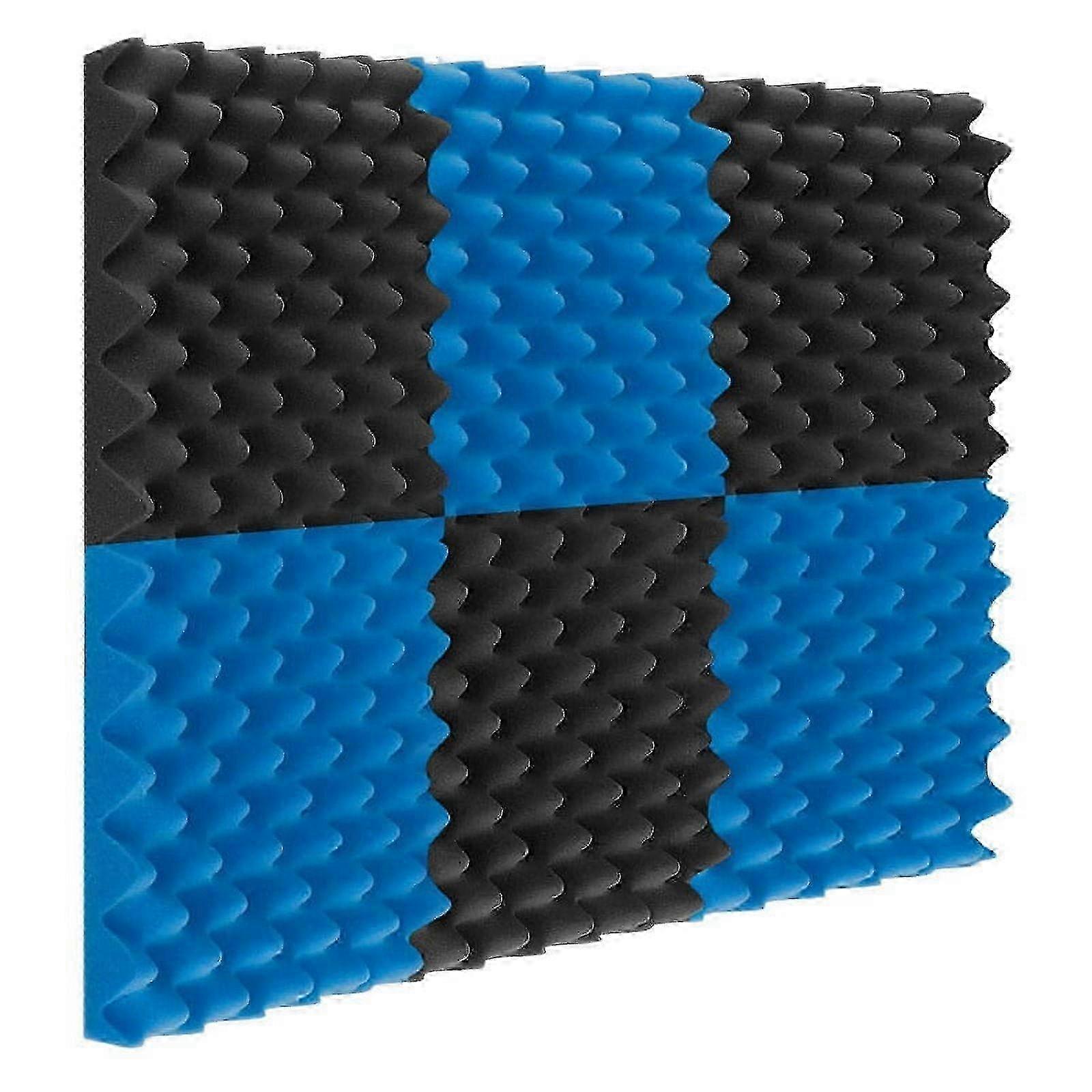 12Pack Foam Panels Egg Crate Sound Proof Padding 1InchX12InchX12Inch
