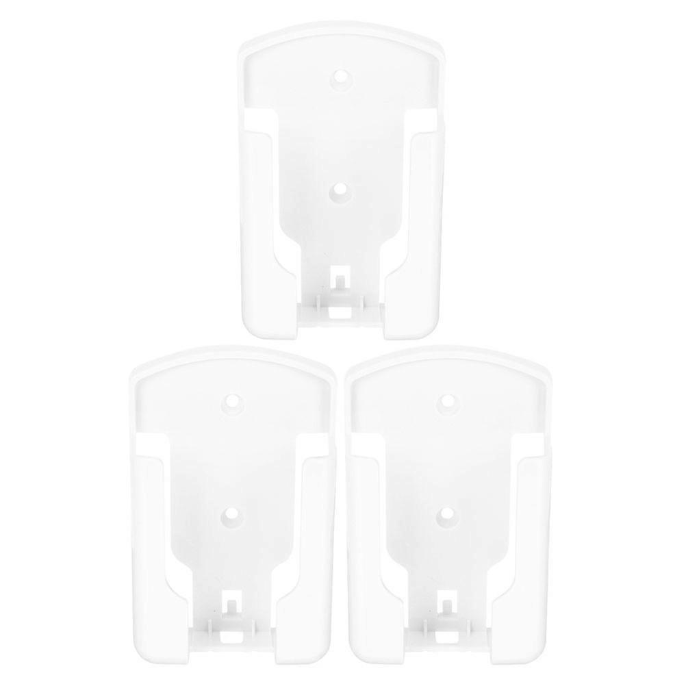 Remote Control Wall Organizer Plastic Holder for 3Pcs Remotes