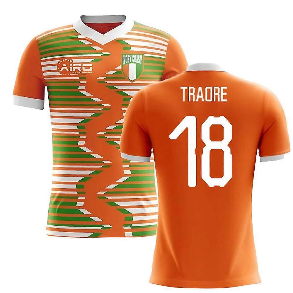 2025-2026 Ivory Coast Home Concept Football Shirt (Traore 18)