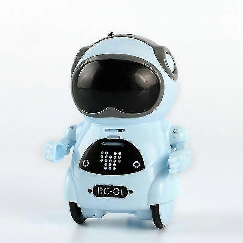 Pocket Robot Mini Robot Toys Gift Talking Interactive Dialogue Voice Recognition Record Singing Dancing Smart Robot