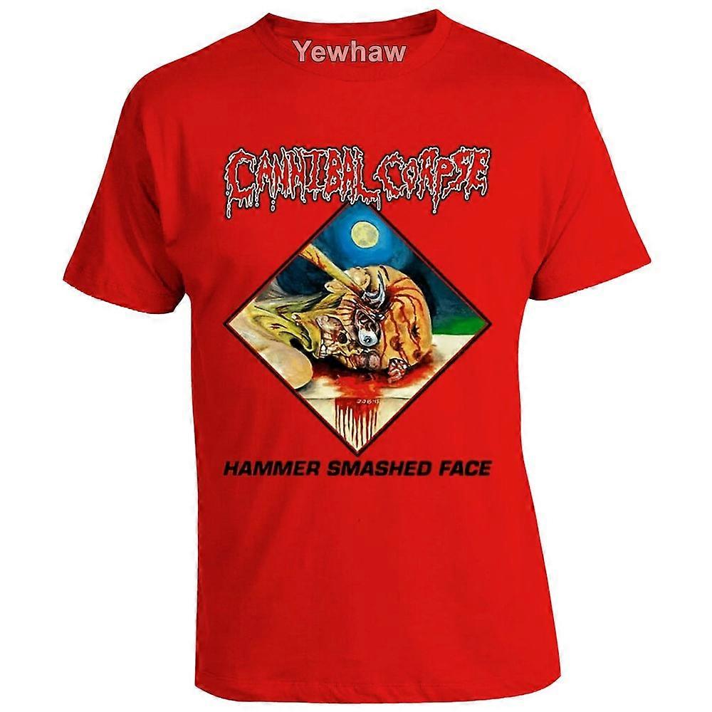 Cannibal Corpse Hammer Smashed Face Red T-shirt