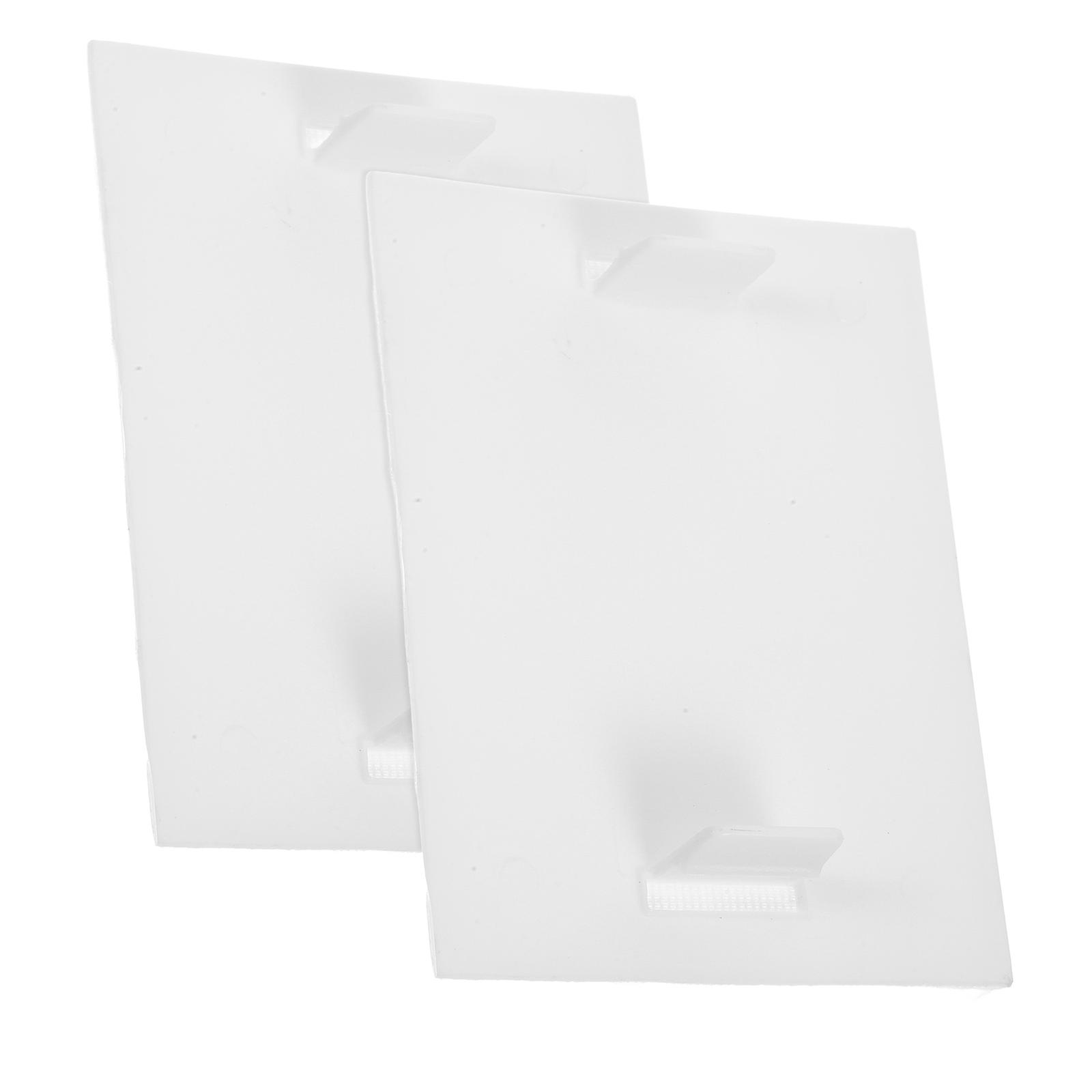 Paint Edge Pad Plastic Replacement for Painting 2Pcs White Tool