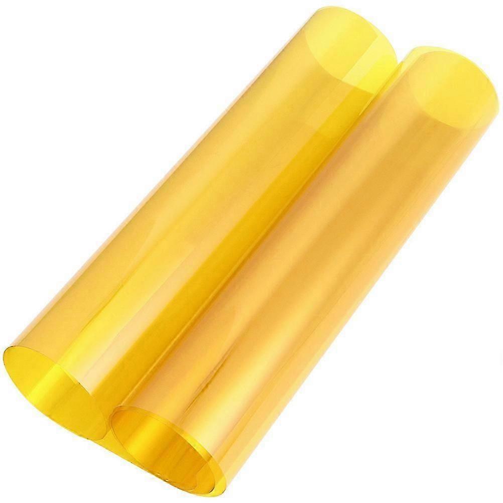 Colored Film For Lights Light Diffuser Sheet Photography Prop Yellow 200X30CM Light Diffusion 1Pcs