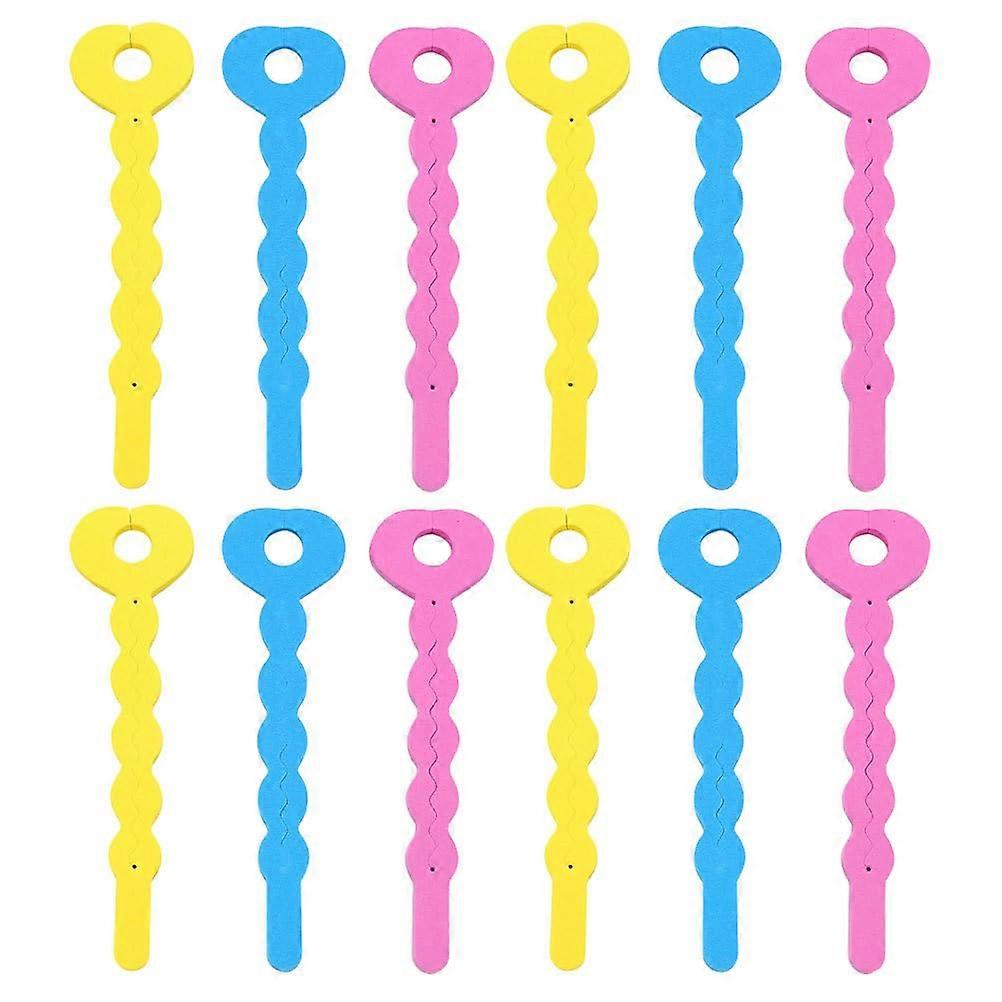 Sponge Hair Curlers Set 24pcs Heatless Overnight Rollers for Bouncy Curls and Natural Waves