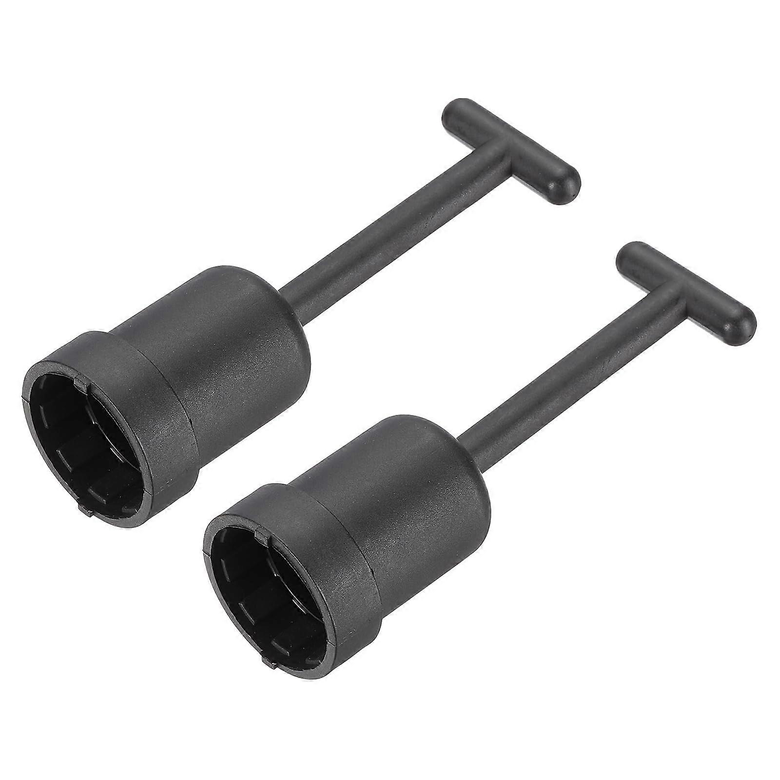 G9 Shade Ring Removal Tool Set, 2 Pcs PVC Wrench for 92mm Lamp Collar, Non‑Slip Grip