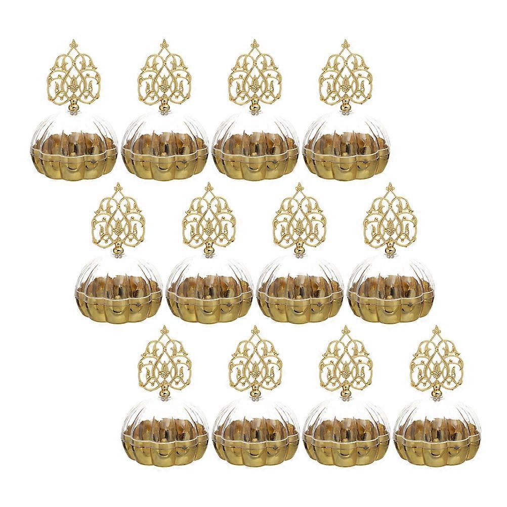 Transparent Dome Candy Box Plastic Container for Candy Storage 24Pcs