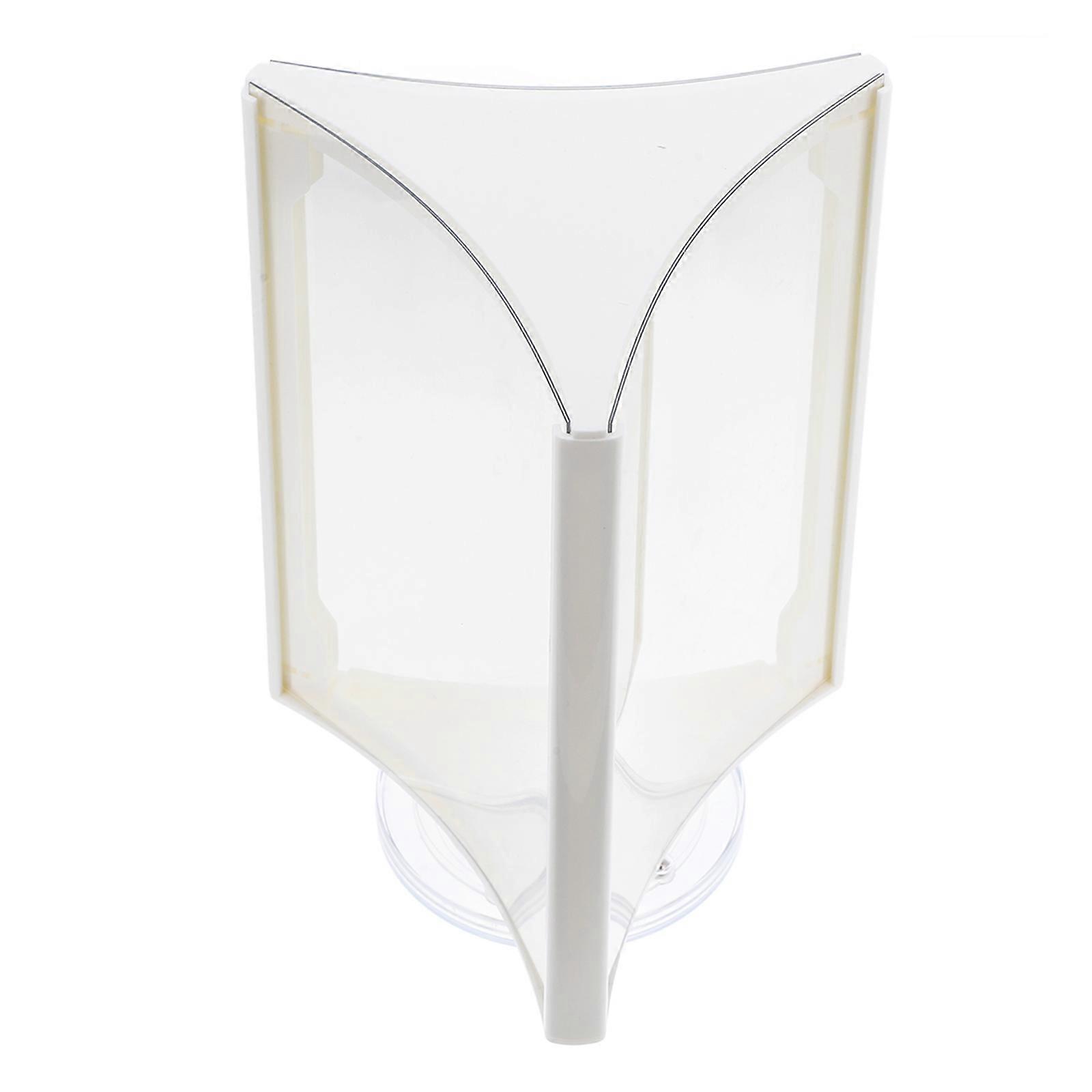 Desktop Acrylic Menu Holder Rotary Menu Stand for Multi-Side Display