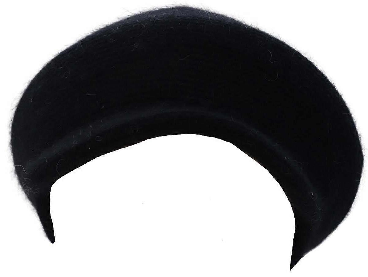 Zelly Peaked Baker Hat - Black