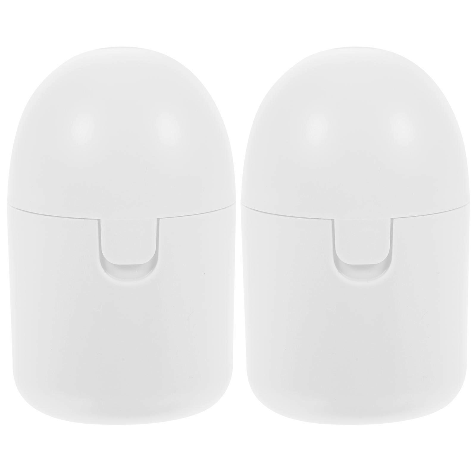 Female Organizer for Sterilization 2Pcs White Storage Box