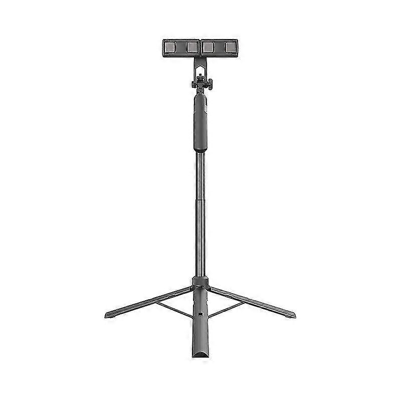 Bluetooth Selfie Stick Tripod For Tablet Double Phones Foldable Mobile Phone Tripod Stand For Gopro For Vlog Youtube Live Tiktok