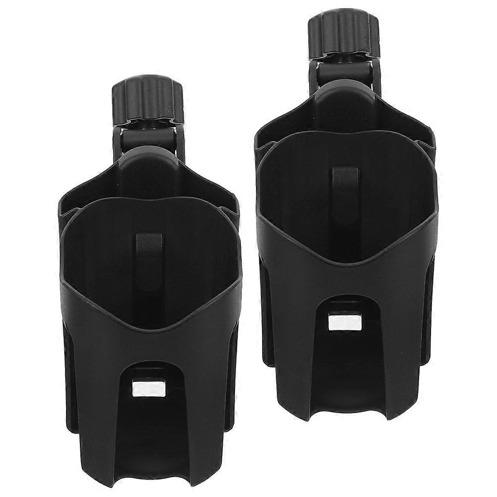Universal Cup Holder Adjustable Cup Holder 2Pcs for Stroller Wheelchair Walker
