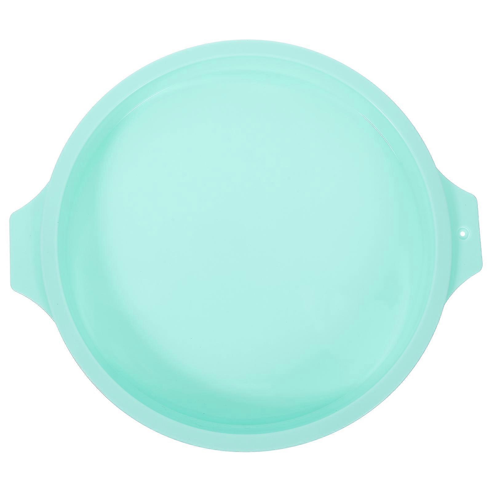 Silicone Cake Mold for Baking Round Pan Green Bakeware