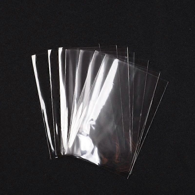 OPP Cellophane Bags Rectangle Clear 15x10cm Unilateral Thickness: 0.035mm